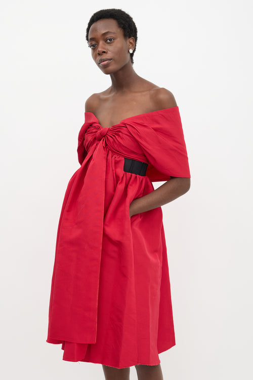 Prabal Gurung Fall 2011 Asymmetric Bow Dress