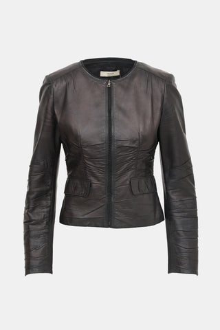 Prada 2006 Leather Jacke