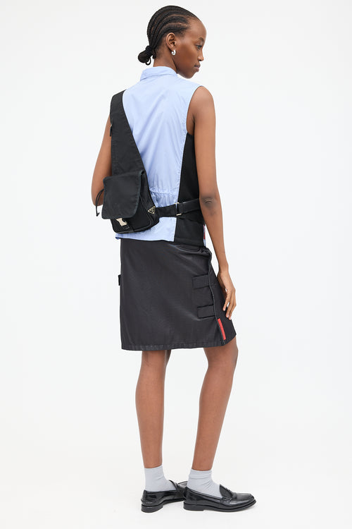 Prada 1990s Nylon Holster Bag