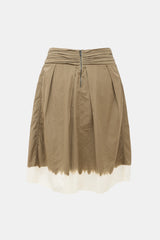 Prada SS 2004 Dip-Dye Pleated Skirt