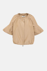 Prada 2007 Nylon Flared Sleeve Jacket