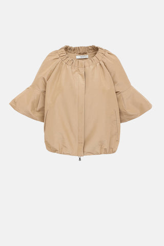 Prada 2007 Nylon Flared Sleeve Jacket