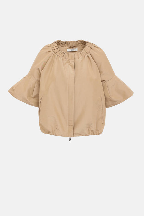 Prada 2007 Nylon Flared Sleeve Jacket