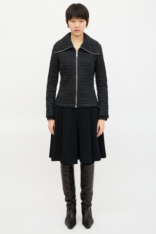 Prada 2008 Nylon Matelassé Jacket