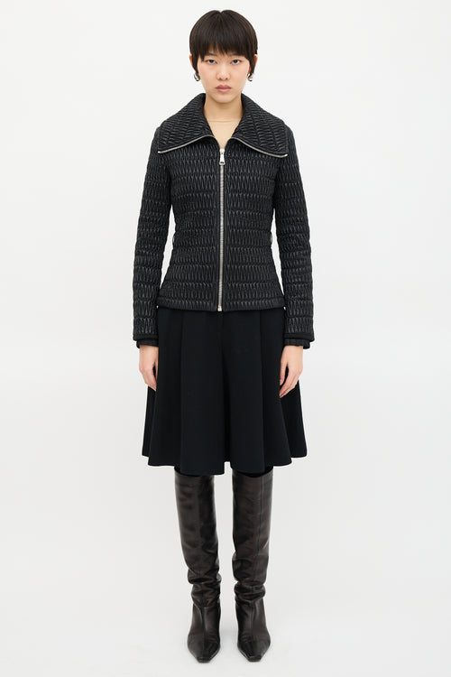 Prada 2008 Nylon Matelassé Jacket