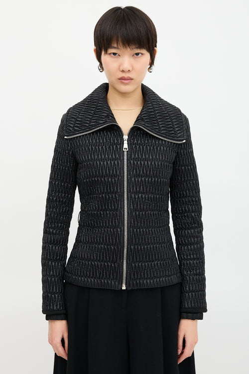 Prada 2008 Nylon Matelassé Jacket