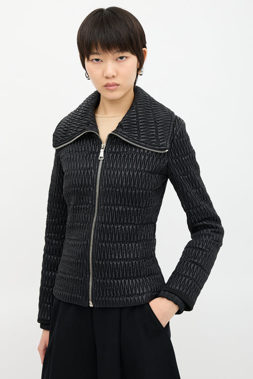 Prada 2008 Nylon Matelassé Jacket