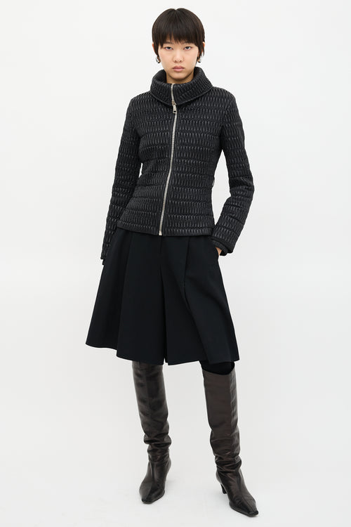 Prada 2008 Nylon Matelassé Jacket