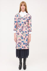 Prada 2008 Silk Belted Trench Coat