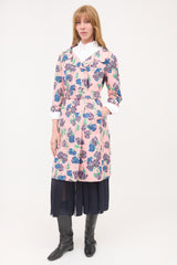 Prada 2008 Silk Belted Trench Coat