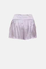 Prada 2008 Silk Pleated Shorts