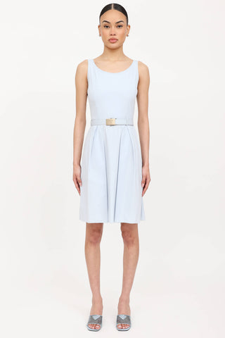 Prada 2009 Belted Dress
