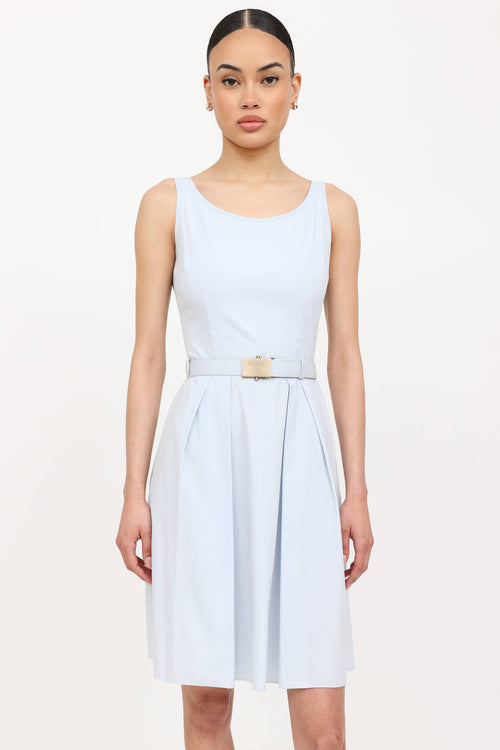 Prada 2009 Belted Dress