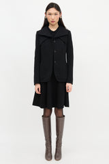 Prada 2009 Wool Folded Jacket
