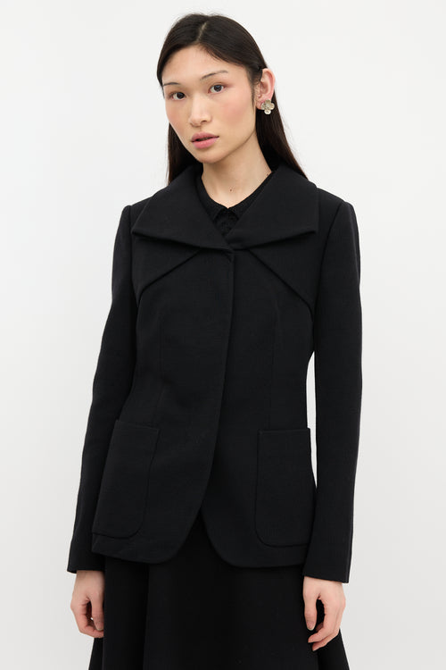Prada 2009 Wool Folded Jacket