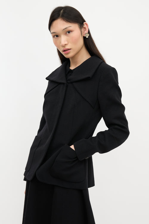 Prada 2009 Wool Folded Jacket