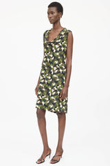 Prada 2012 Silk Camo Dress