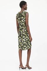 Prada 2013 Silk Camo Dress