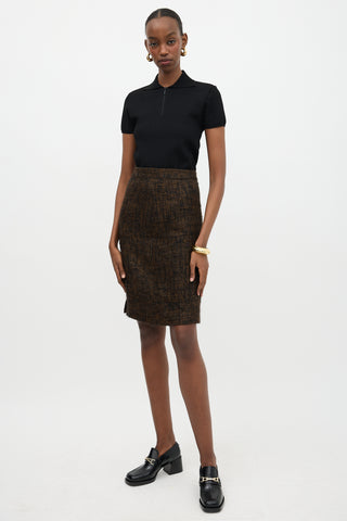 Prada 2010 Tweed Skirt