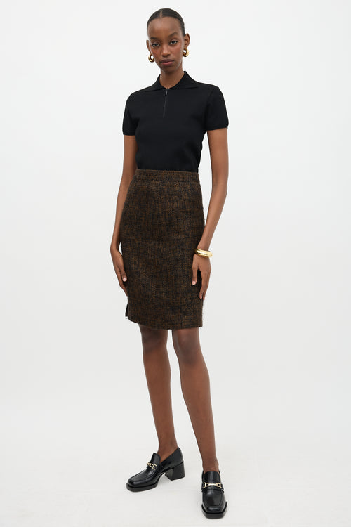 Prada 2010 Tweed Skirt
