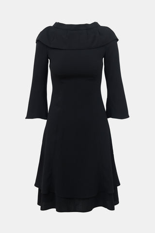 Prada 2012 Layered Midi Dress