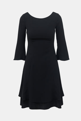 Prada 2012 Layered Midi Dress
