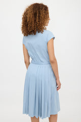 Prada 2012 Pleated Belted Dress