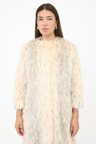 Prada 2014 Faux Fur Jacket