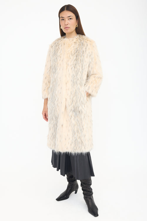 Prada 2015 Faux Fur Jacket