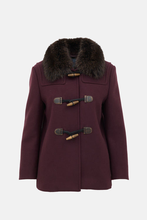 Prada 2014 Wool Duffle Coat