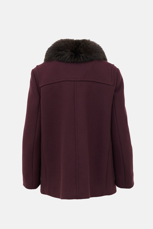 Prada 2014 Wool Duffle Coat