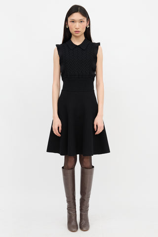 Prada 2016 Knit A-Line Dress