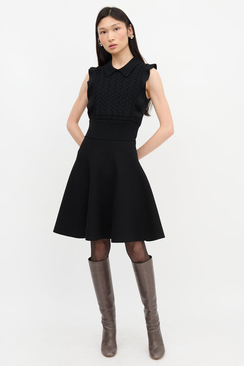 Prada 2016 Knit A-Line Dress