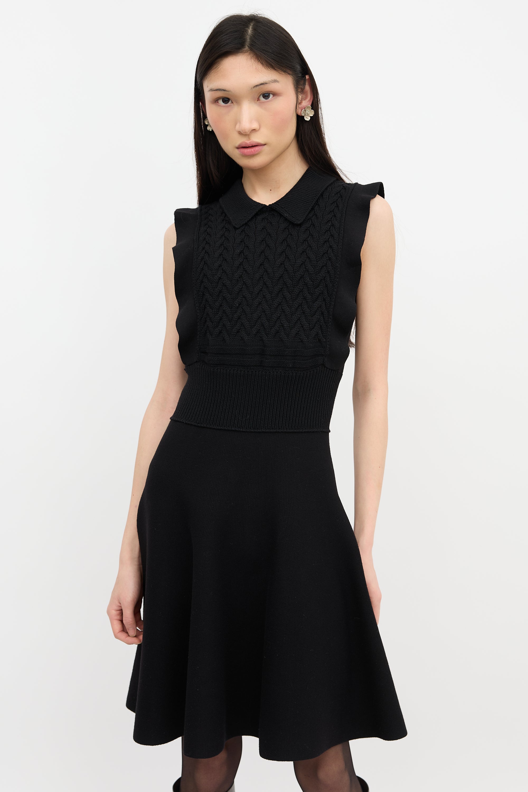 Prada // 2016 Knit A-Line Dress VSP Consignment Prada // 2016 Knit A-Line Dress VSP Consignment