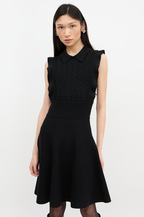 Prada 2016 Knit A-Line Dress