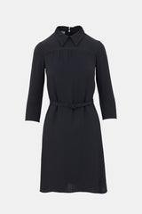 Prada 2016 Belted Mini Dress