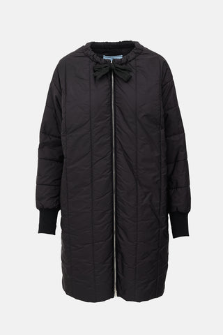 Prada 2016 Quilted Down Coat
