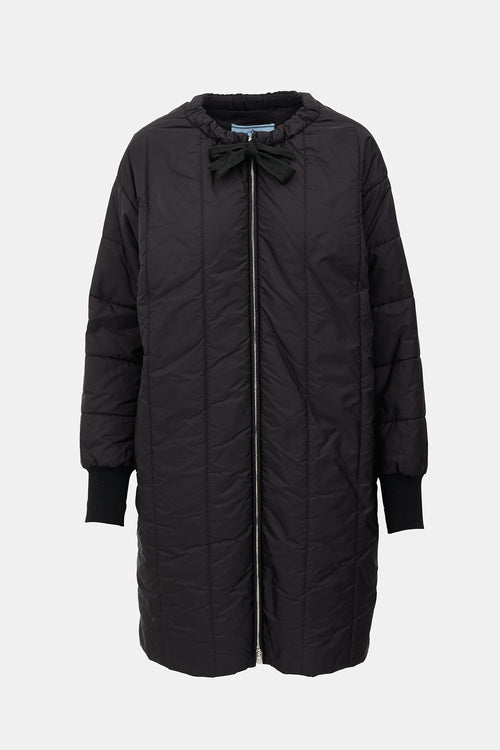 Prada 2016 Quilted Down Coat