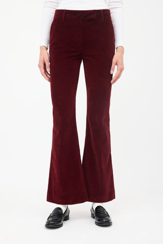 Prada 2017 Corduroy Trouser