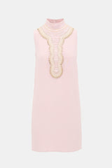 Prada 2017 Crepe Embellished Dress