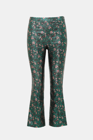 Prada 2017 Metallic Jacquard Trouser