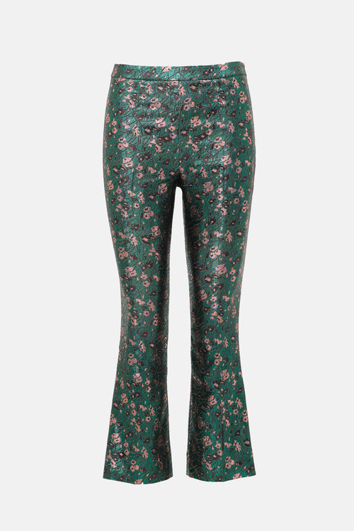 Prada 2017 Metallic Jacquard Trouser