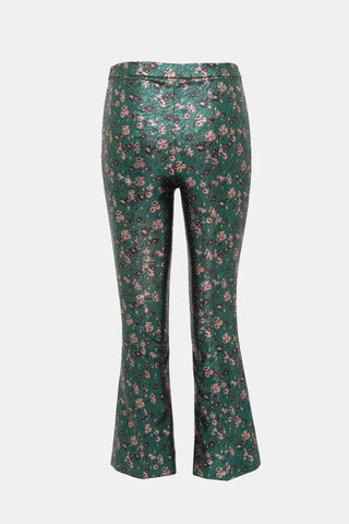 Prada 2017 Metallic Jacquard Trouser