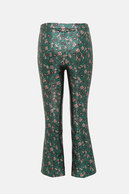 Prada 2017 Metallic Jacquard Trouser