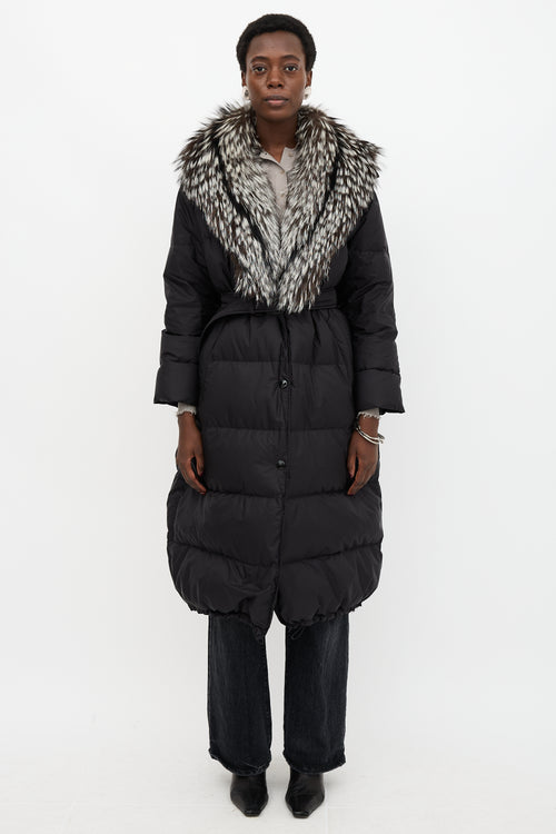 Prada 2018 Down & Fur Coat