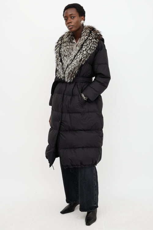 Prada 2018 Down & Fur Coat