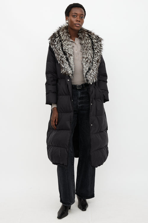 Prada 2018 Down & Fur Coat