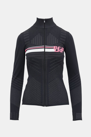 Prada 2018 Technical Logo Sweater