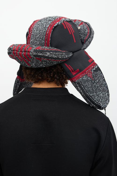 Prada 2019 Jacquard Trapper Hat