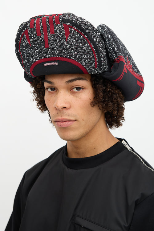 Prada 2019 Jacquard Trapper Hat